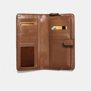 Coach Skinny Wallet in Dark Blue